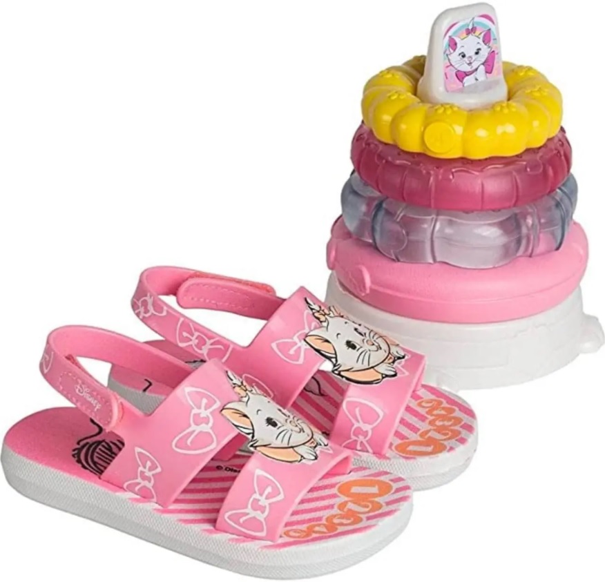 Sandália Grendene Kids Disney Piramide Sensorial bebê-unissex