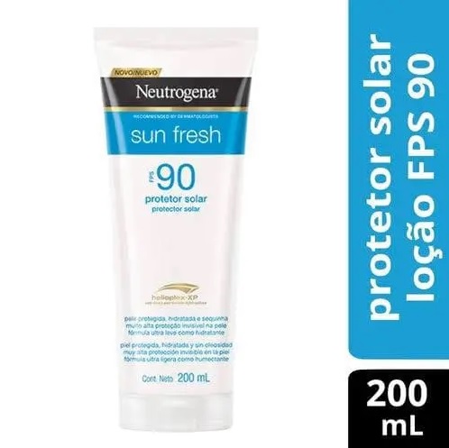 Sun Fresh FPS 90, Neutrogena, 200 Ml