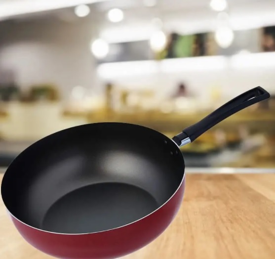 [ENCERRADA] Wok Garlic, 28cm, 4,1 Litros, 28 X 9 Cm, Vermelho, Brinox