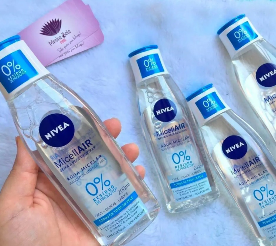 Água Micelar Nivea Micellair Solução de Limpeza 7 em 1 200Ml, Nivea