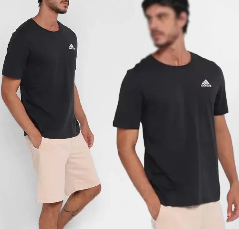 Camiseta Adidas Sport Logo Single Masculina