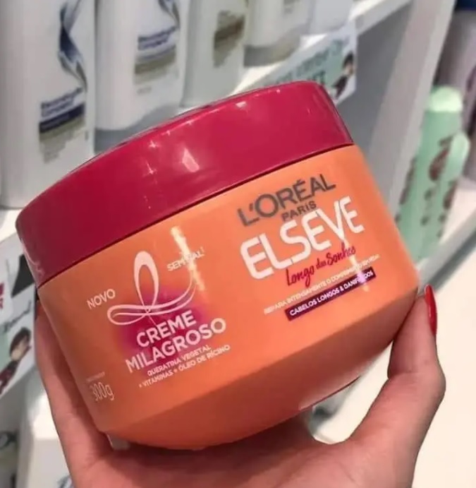 Creme de Tratamento L’Oréal Paris Elseve Longo dos Sonhos, 300g