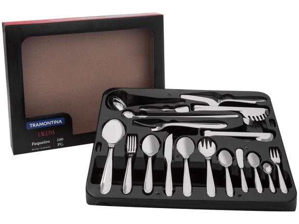 Faqueiro Tramontina Laguna Inox – 100 Peças