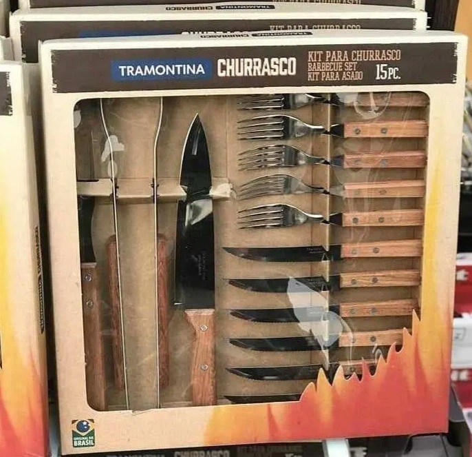 Kit Churrasco Tramontina Dynamic – 15 Peças