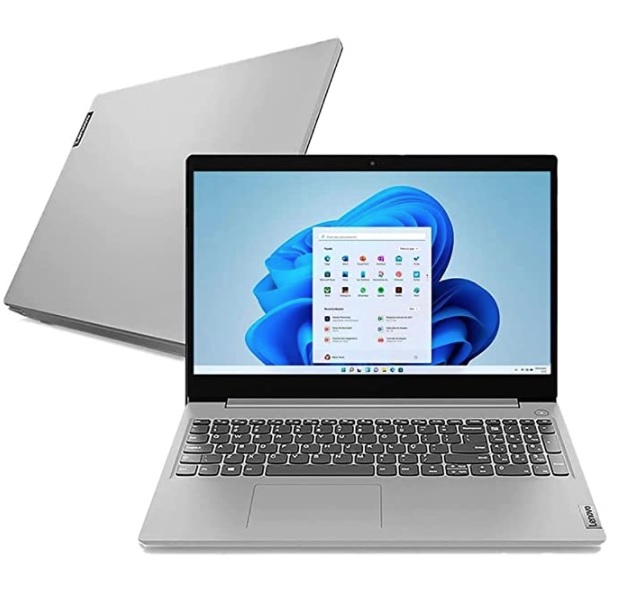 Notebook Lenovo IdeaPad 3i Celeron 4GB 128GB SSD W11 15.6″, 82BU0006BR