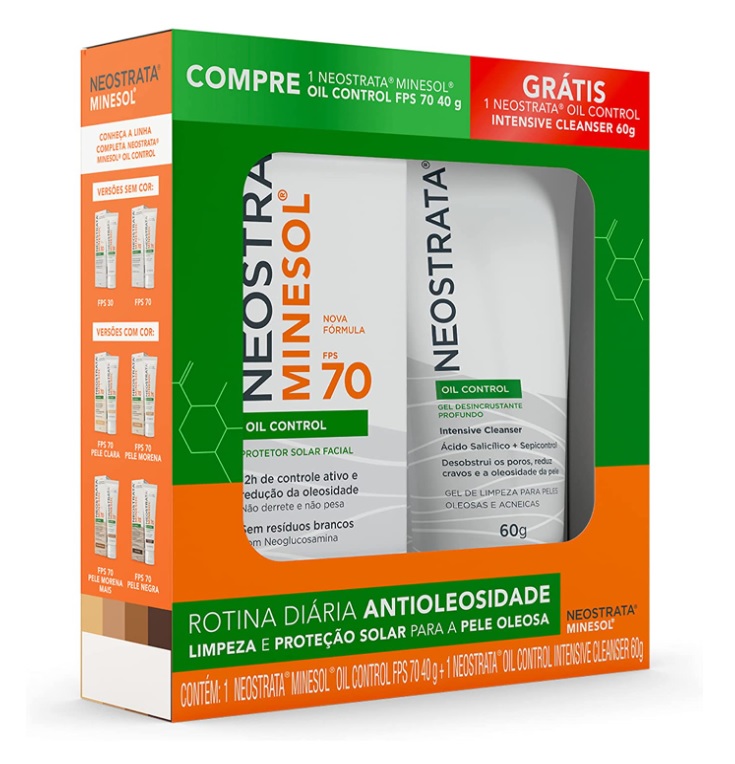 Promopack Neostrata Minesol Oc 70 + Cleanser, Neostrata