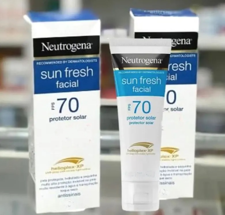 Protetor Solar Neutrogena Sun Fresh FPS70