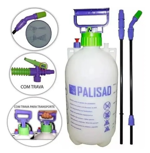 Pulverizador Manual De 7 Litros Palisad