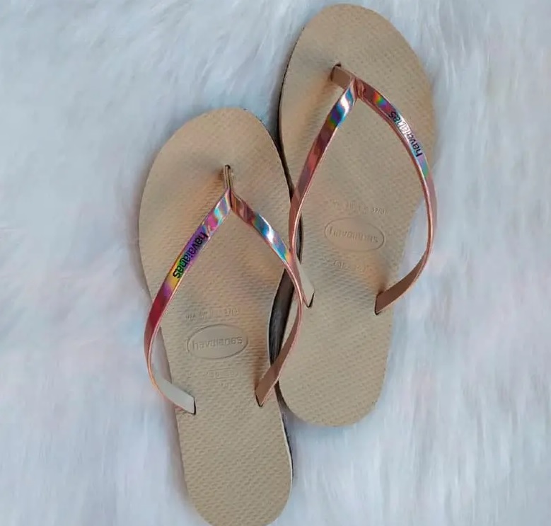 Rasteira You Metalic, Havaianas, Feminino