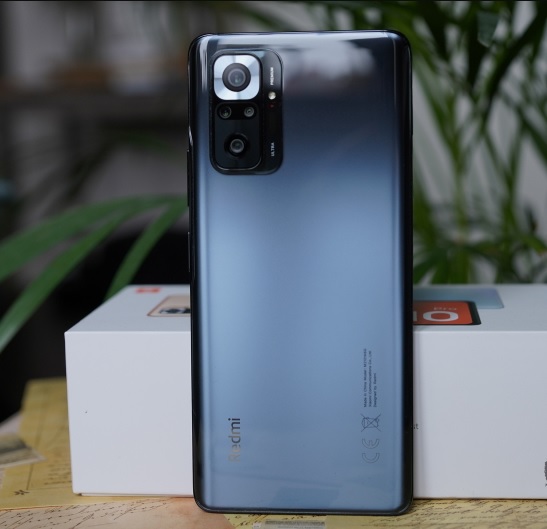Smartphone Xiaomi Redmi Note 10 Pro 128GB Cinza – 4G 6GB RAM 6,67” Câm. Quádrupla Selfie 16MP