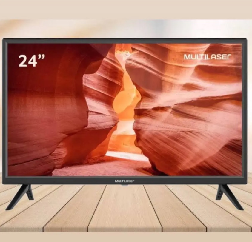 TV 24 Multilaser hd, hdmi e USB TL037
