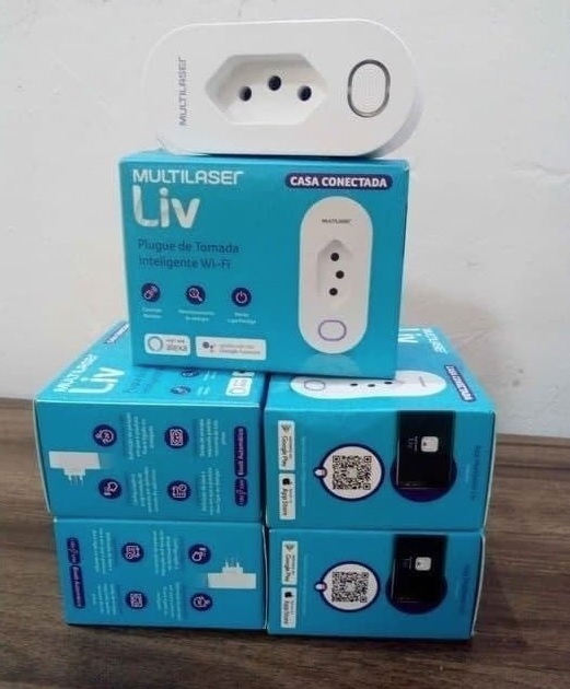 Adaptador de Tomada Inteligente 10A Wi-Fi – Liv SE231