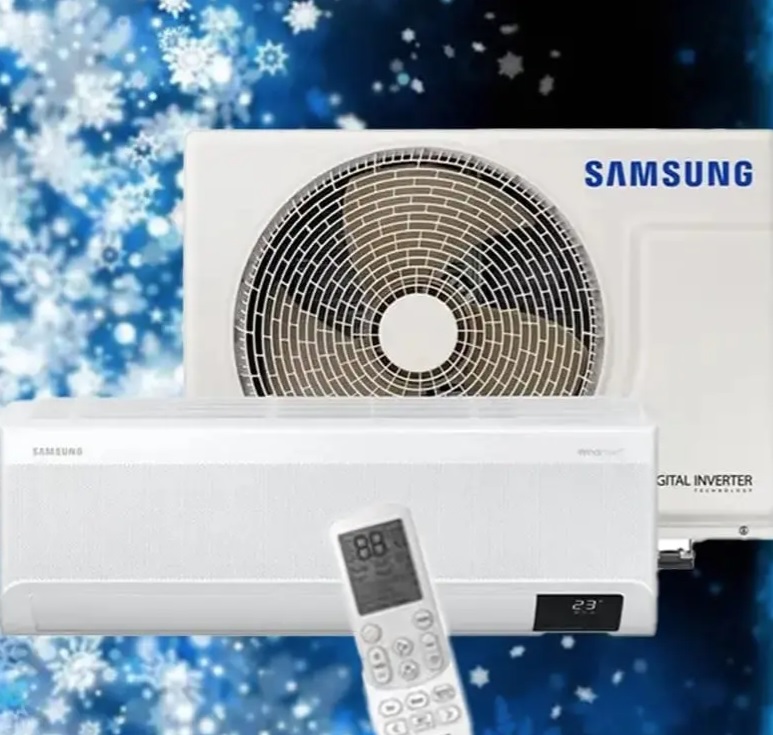 Ar-condicionado Split Samsung Digital Inverter – 9.000 BTUs Frio WindFree AR09AVHABWKNAZ