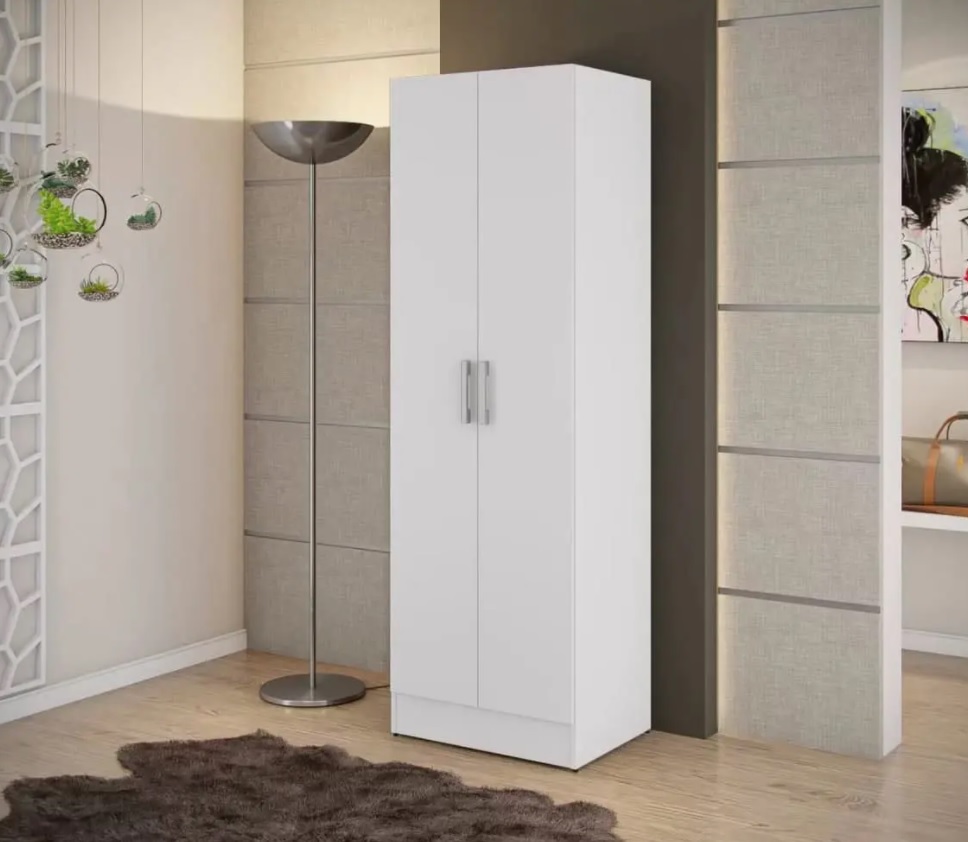 Armário Multiuso Viero Móveis Max, Com 2 Portas e 5 Prateleiras