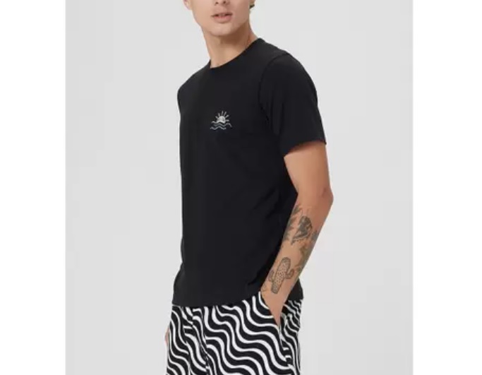 Camiseta Masculina Estampada Slim – hering