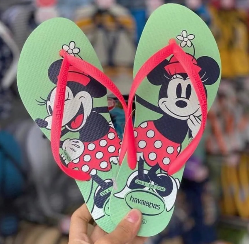 Chinelo Slim Disney, Havaianas, Feminino