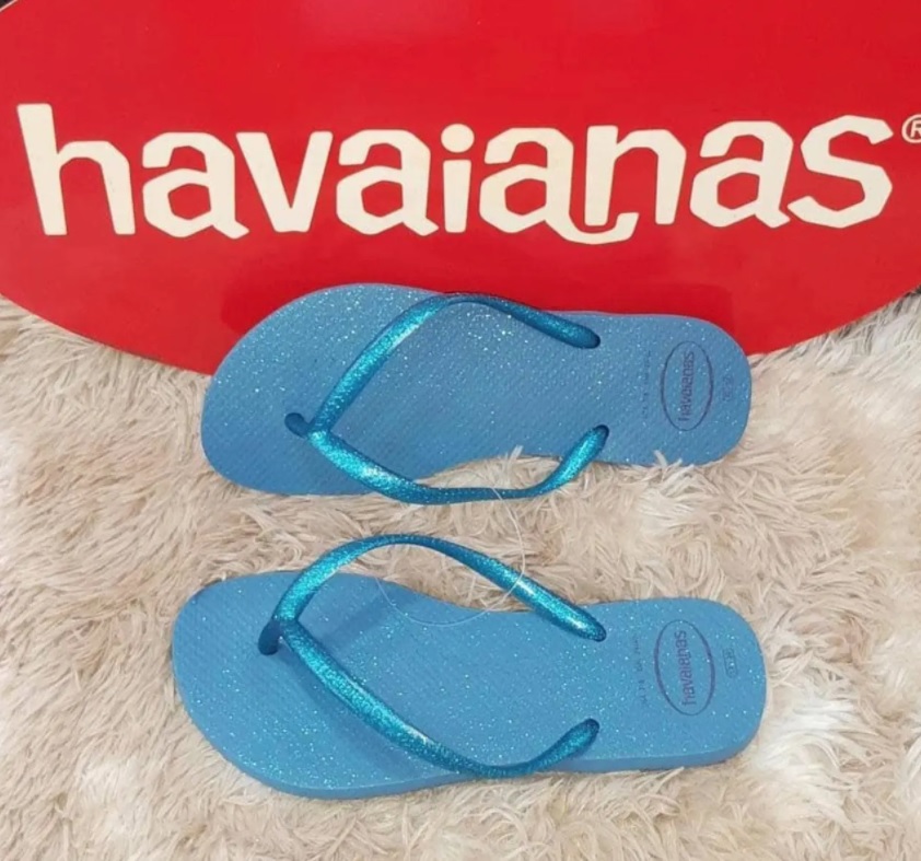 Chinelo Slim Gloss, Havaianas, Meninas