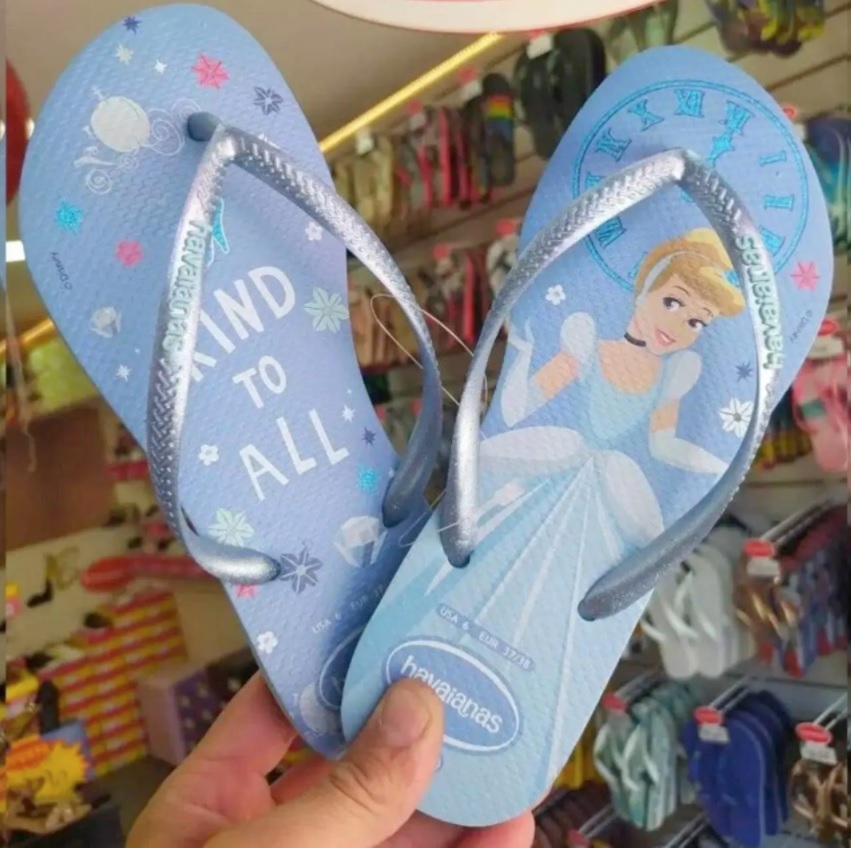 Chinelo Slim Princess, Havaianas, Meninas