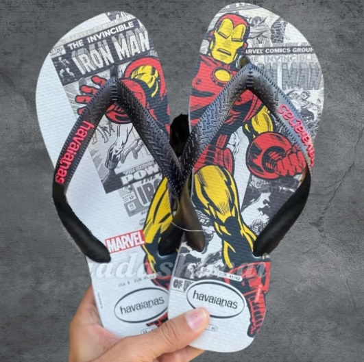 Chinelo Top Marvel Classics, Havaianas, Adulto Unissex