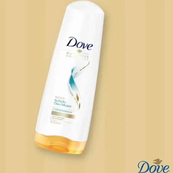 Condicionador Dove Nutrição Óleo Micelar 400 Ml, Dove, Branco