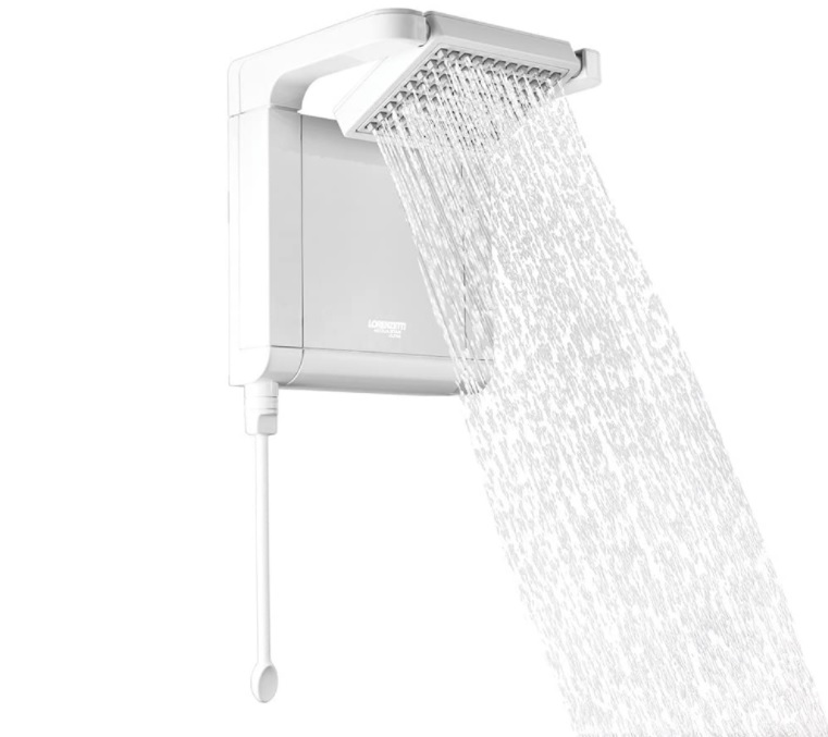 Ducha Acqua Star Ultra 220V 6800W, Lorenzetti, 7540551, Branco, Pequeno