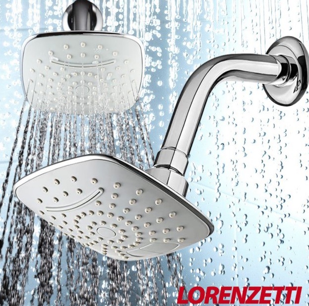 LORENZETTI Ducha Loren Duo 2 funções 7014 C16 –, Metal Cromado