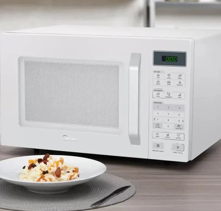 Forno Micro-ondas 27L Branco Midea LED 127V MXSA27B1