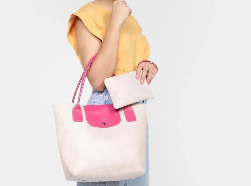 Kit Bolsa PIEN Shopper + Necessaire Feminina