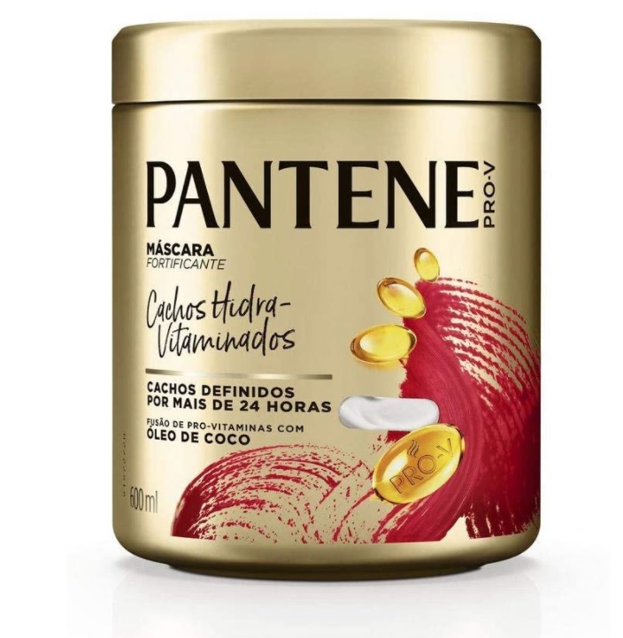 [ENCERRADA] Máscara Fortificante Pantene Cachos Hidra-Vitaminados – 600ml