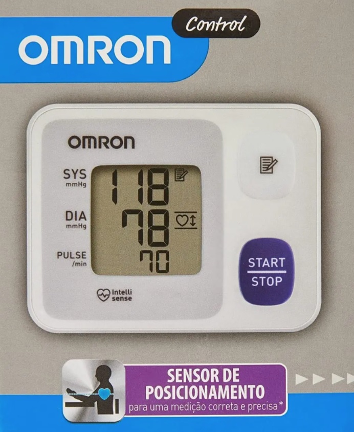 [ENCERRADA] Monitor de Pressão Arterial de Pulso Control HEM-6124, Omron