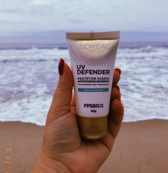 Protetor Solar Facial L’Oréal Paris UV Defender Antioleosidade FPS 60, 40g