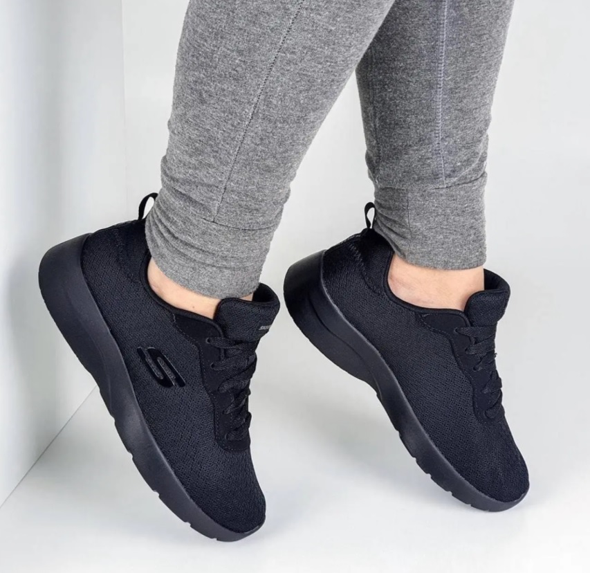 Skechers Dynamight 2.0-Eye To Eye Tênis de Treinamento, Feminino