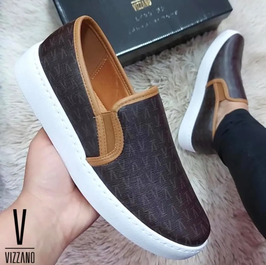 Slip On Vizzano Estampado Feminino (2 cores)