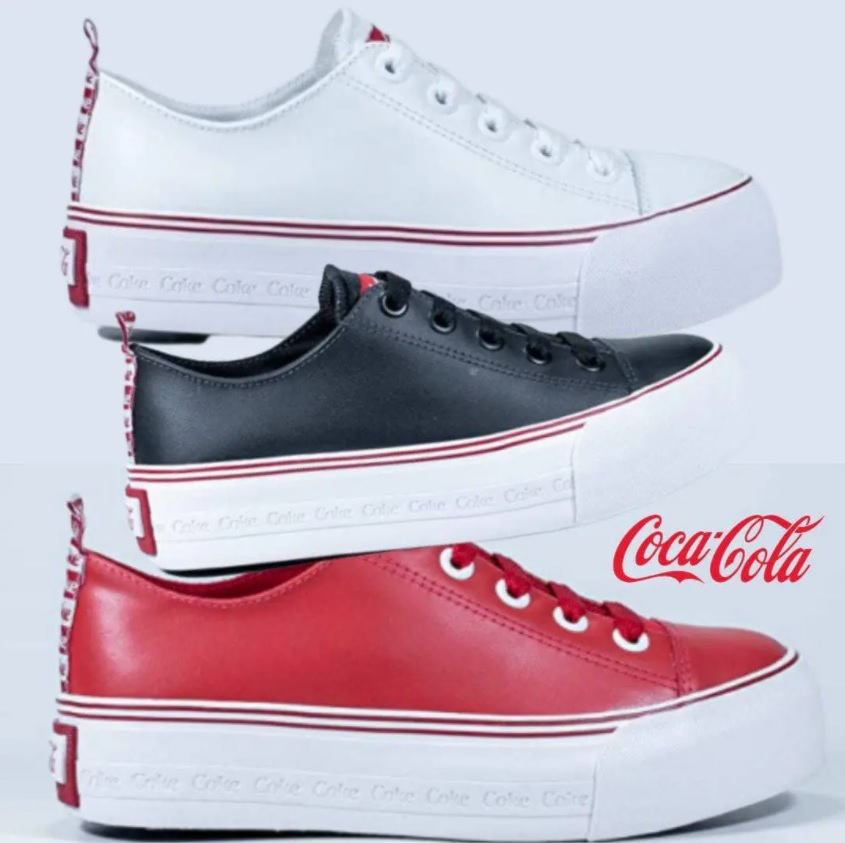 Tênis Coca-Cola Shoes Rambla feminino
