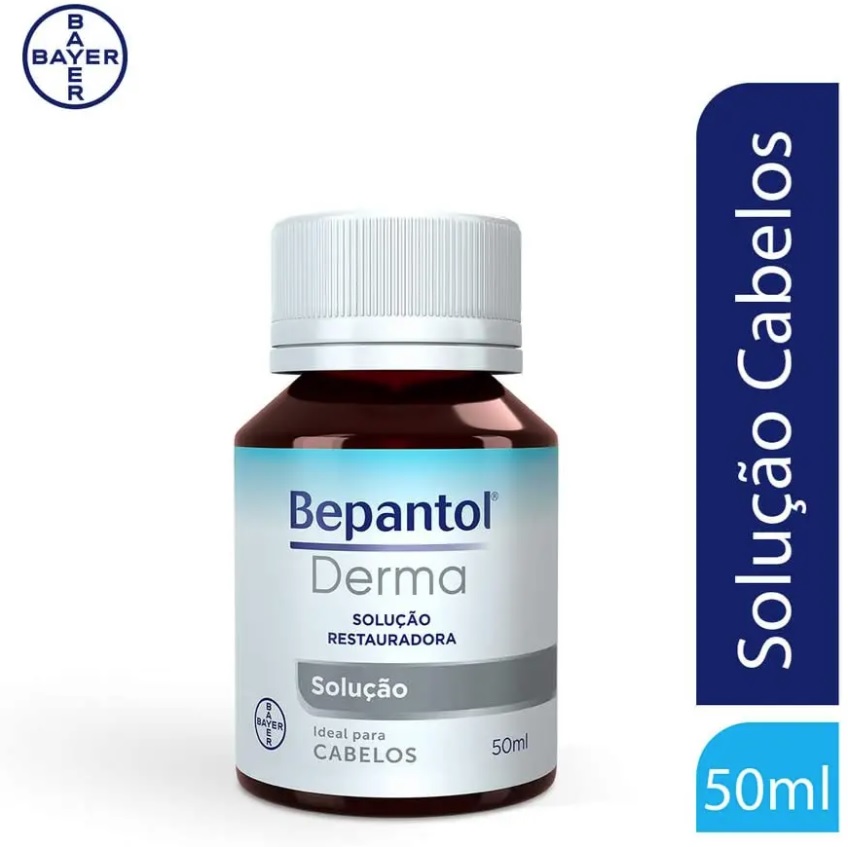 Bepantol Derma Solução Hidratante para Cabelos 50ml, Bepantol