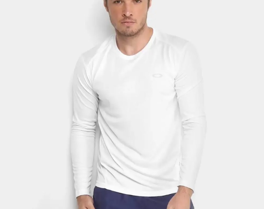 Camiseta Oakley Daily Sport 2.0 Manga Longa Masculina