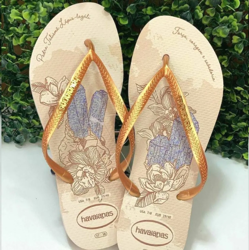 Chinelo Slim Party, Havaianas, Feminino