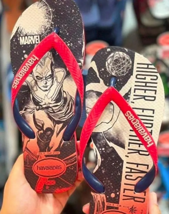Chinelo Top Marvel Series, Havaianas, Adulto Unissex