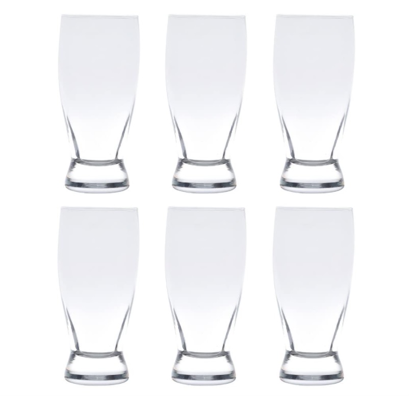 Conjunto 6 Copos para de Vidro Lyor Transparente 340Ml