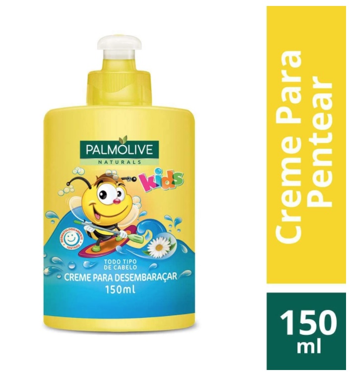 Creme de Pentear para crianças Palmolive Kids Todo Tipo de Cabelo 150ml
