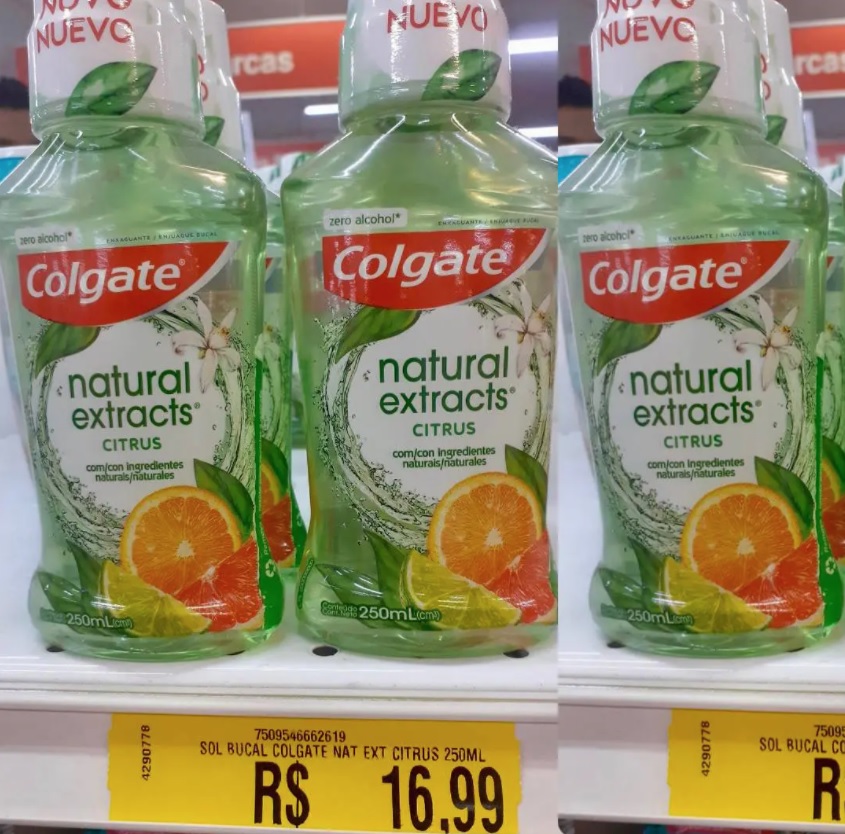 Enxaguante Bucal Colgate Natural Extracts Citrus 250Ml