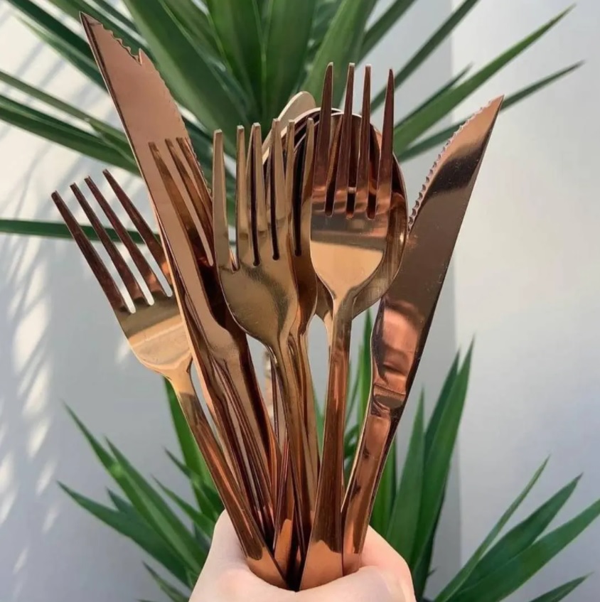 Faqueiro Casambiente Inox Iron – 24 Peças