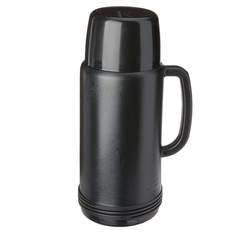 Garrafa Térmica Ideal, Invicta, Preto, 1L