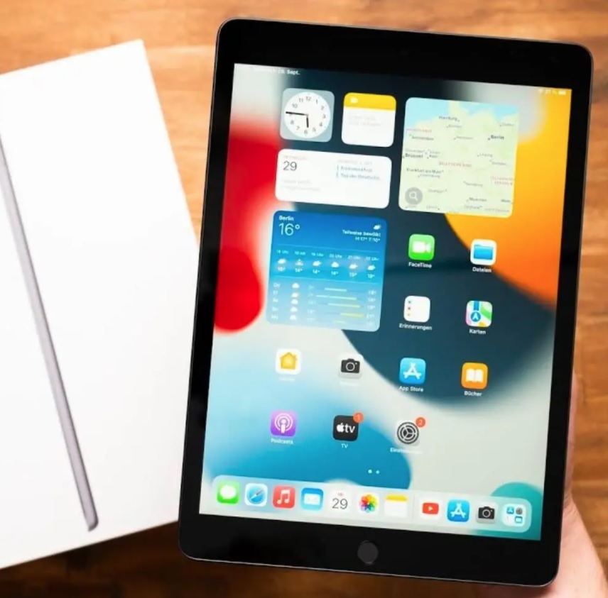 A-p-p-l-e iPad 9 64gb Tela de 10.2 WiFi Prata 2021