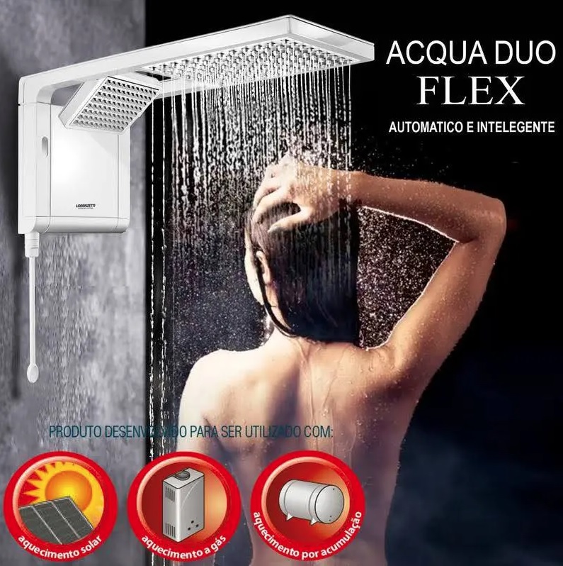 LORENZETTI Chuveiro Acqua Duo Ultra Branco 6800w 220v~ 7510099