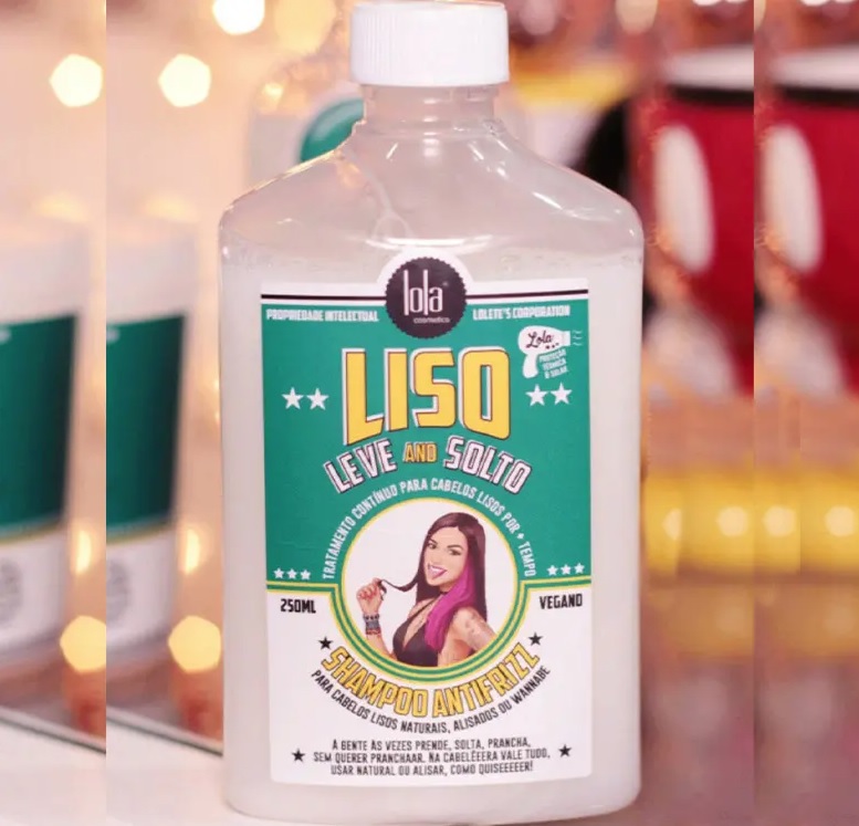 Lola Cosmetics, Shampoo Liso, Leve and Solto, 250ml