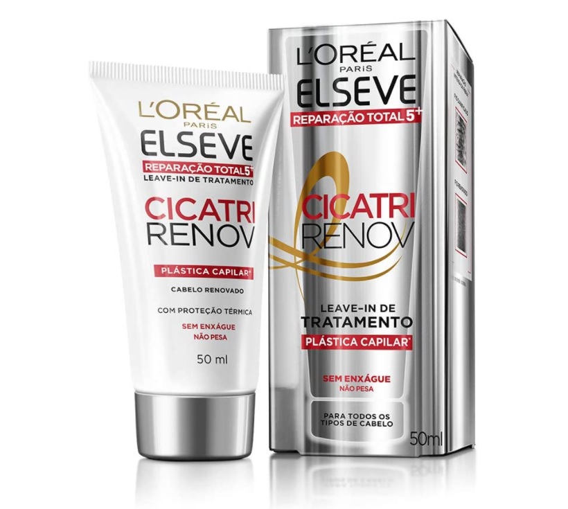 Loréal Elsève Creme Tratamento Leave in Cicatri Renov, Branco