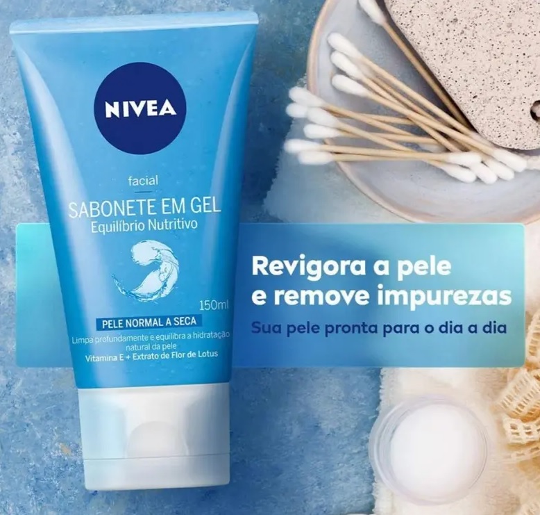NIVEA Sabonete em Gel Facial Equilíbrio Protetor 150Ml,