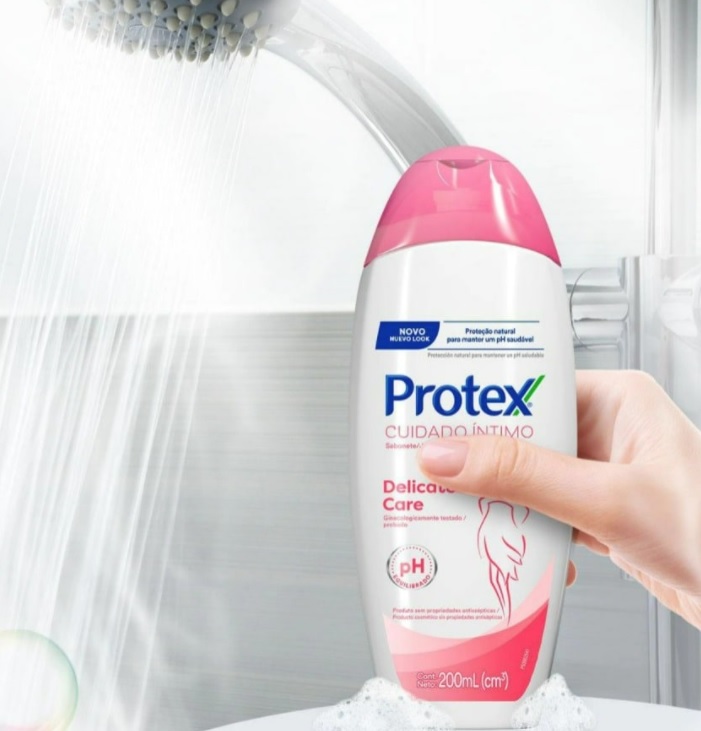 Sabonete Íntimo Líquido Protex Cuidado Íntimo Delicate Care 200Ml