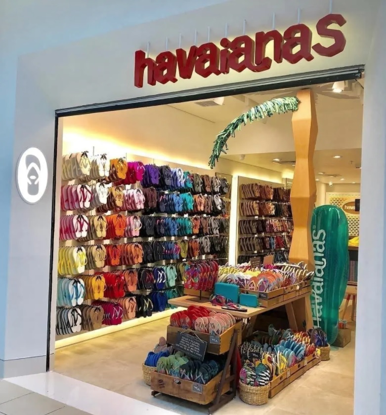 Seleção de Havaianas Slim Femininas